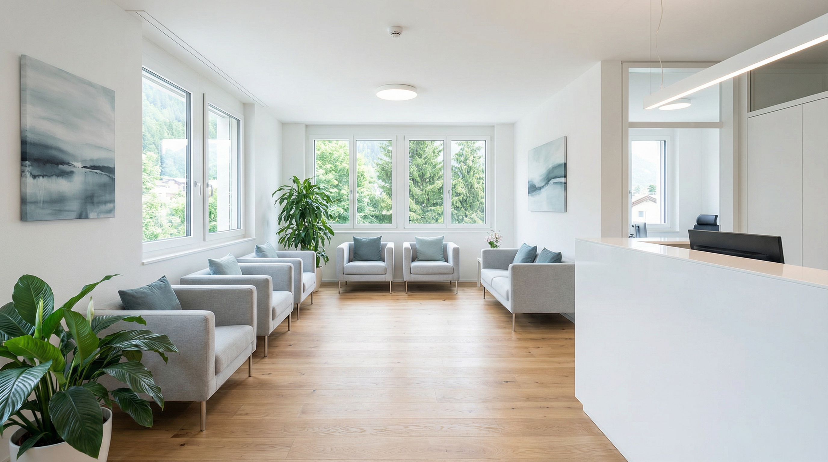 Moderne Praxisräume